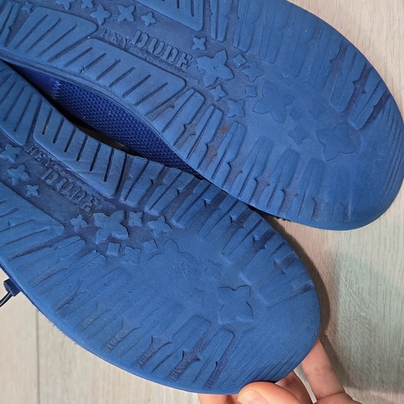 Hey Dude UnisexWally Funk Mono True Blue Casual Shoes Flats Sz L11 M9 - Picture 11 of 12